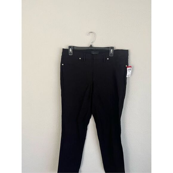 Attention Woman Black Plus Size Pull Up Stretchy pants , Size 1X - Picture 2 of 8